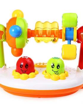 Lovely Baby Safe Battery-operated Musical Rotatin Windmill