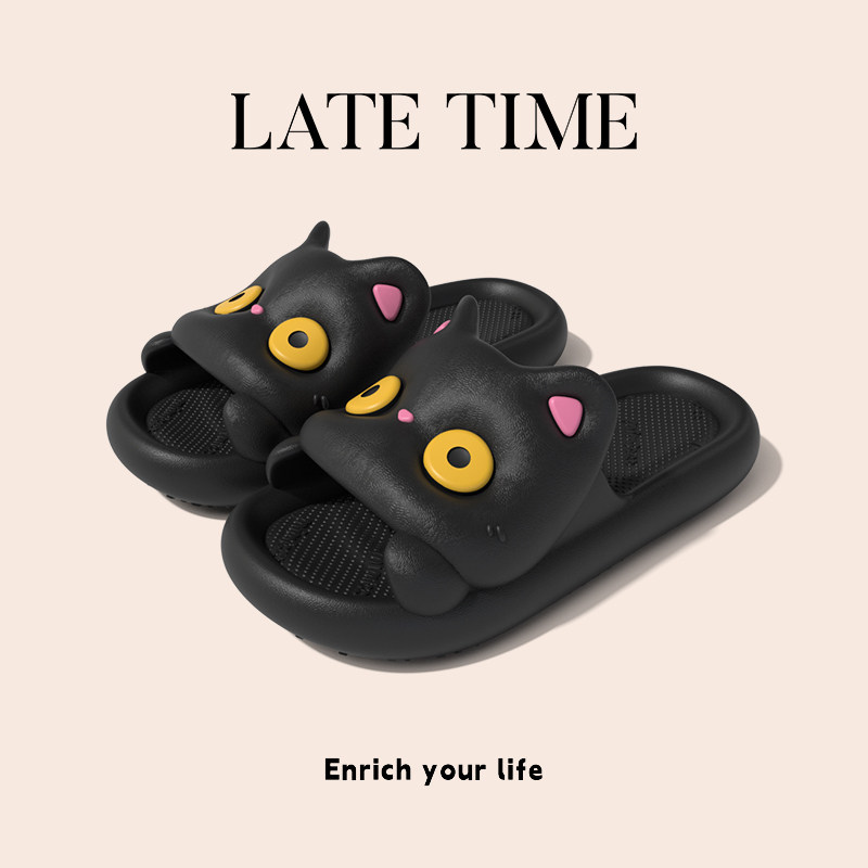 可爱卡通招财猫拖鞋女2025夏季新款室内居家用浴室洗澡猫咪凉拖女,居家布艺,居家凉拖/凉鞋,淘宝优惠券,粉丝福利购,淘宝优惠卷