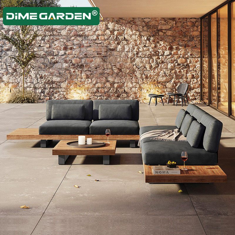 户外沙发庭院花园别墅实木防雨防晒藤编茶几露天阳台休闲 酒店组,住宅家具,户外沙发,淘宝优惠券,粉丝福利购,淘宝优惠卷