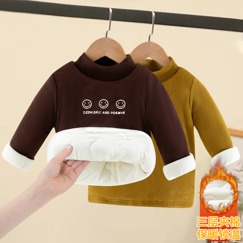 夹棉打底衫加厚保暖舒适锁温
