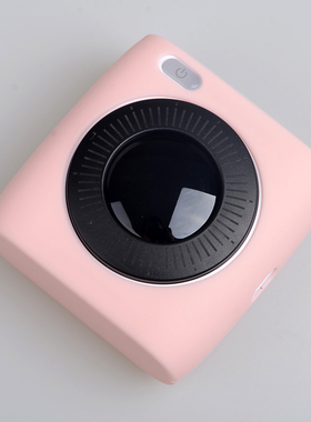 （此宝贝是保护壳 不含打印机）PAPERANG喵喵机P2二代热敏打印机多彩硅胶套保护壳 粉色 绿色 白色硅胶套