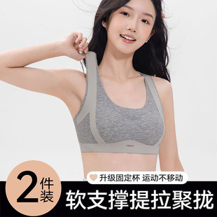 少女内衣二三阶段发育期初高中学生软支撑提拉聚拢防下垂运动美背