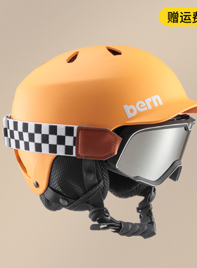 Bern同款专业滑雪头盔男女通用成人单板双板滑雪装备 滑雪安全帽