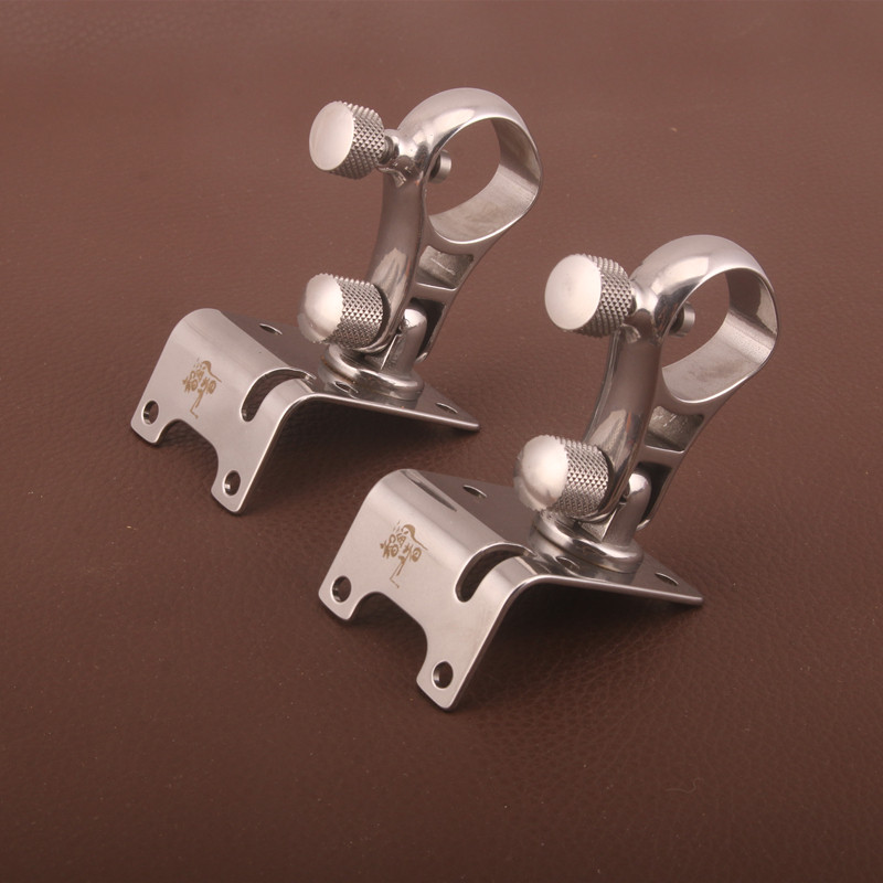 智钓者304不锈钢钓箱伞架配件钓鱼加固加强防风双支架稳固不转动