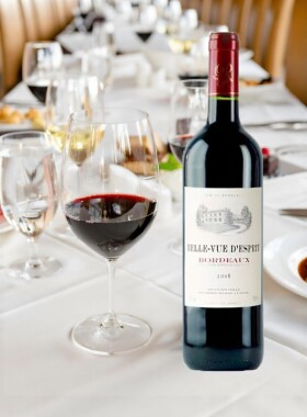 2018华圣荟波尔多干红葡萄酒 Belle-vue D'esprit法国原瓶进口