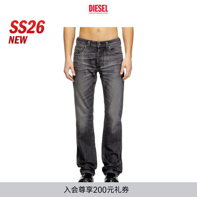 [新款]DIESEL男士26春夏LARKEE低腰合身直筒牛仔裤00C06P09N49
