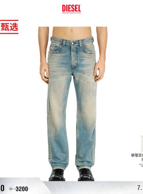 [季末甄选]DIESEL男士D-MACS合身直筒牛仔裤A1897509N30