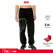 折扣 LOGO运动裤 DIESEL男士 OVAL 休闲裤 A113050GYCJ