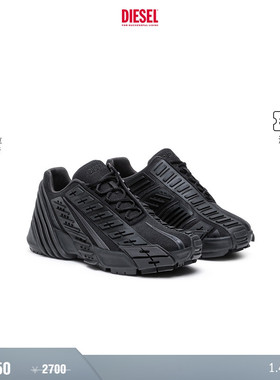 [折扣]DIESEL男士PROTOTYPE厚底轮胎鞋运动鞋Y02876P4462