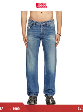 [折扣]DIESEL男士LARKEE中腰合身直筒牛仔裤00C06P09I16