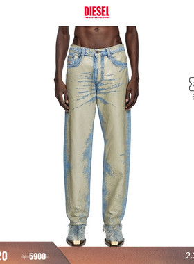 [折扣]DIESEL男士D-MACS中腰合身直筒牛仔裤A17060007AL