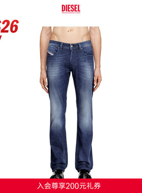 [新款]DIESEL男士26早春LARKEE低腰合身直筒牛仔裤00C06P0ADBQ
