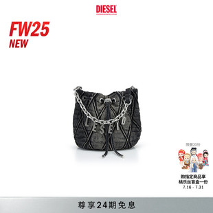 新款 DIESEL女士25早秋CHARM BUCKET小號(hào)流浪包水桶包X10346