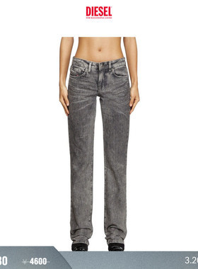 [折扣]DIESEL女士D-GIANNA低腰修身微喇牛仔裤A168560ABDI