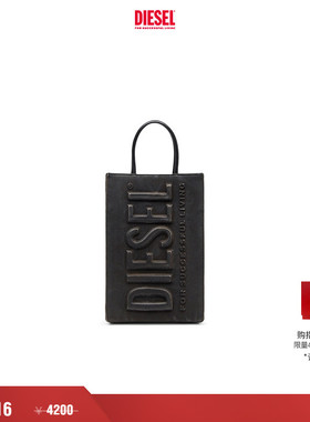 [礼物][折扣]DIESEL男女同款复古牛仔中号托特包X10282P8079
