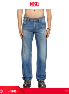 [折扣]DIESEL男士LARKEE中腰合身直筒牛仔裤00C06P09I16