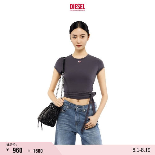 DIESEL女士25早秋短袖T恤