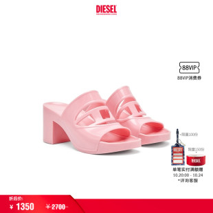 凉鞋 D拖鞋 DIESEL女士OVAL Y03536P4477 抢先加购