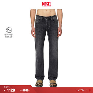 LARKEE中腰合身直筒牛仔裤 DIESEL男士 00C06P09H29 折扣