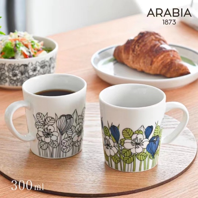 ARABIA瓷北欧大众马克杯