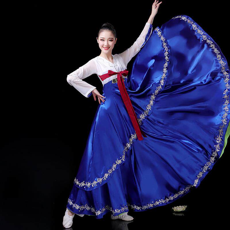 朝鲜服装女改良中国风大长今韩国宫廷公主贵妃传统成人舞蹈演出服