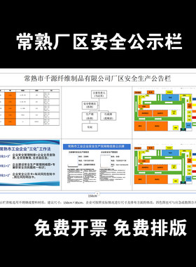 公司风险告知牌双重预防管理制度