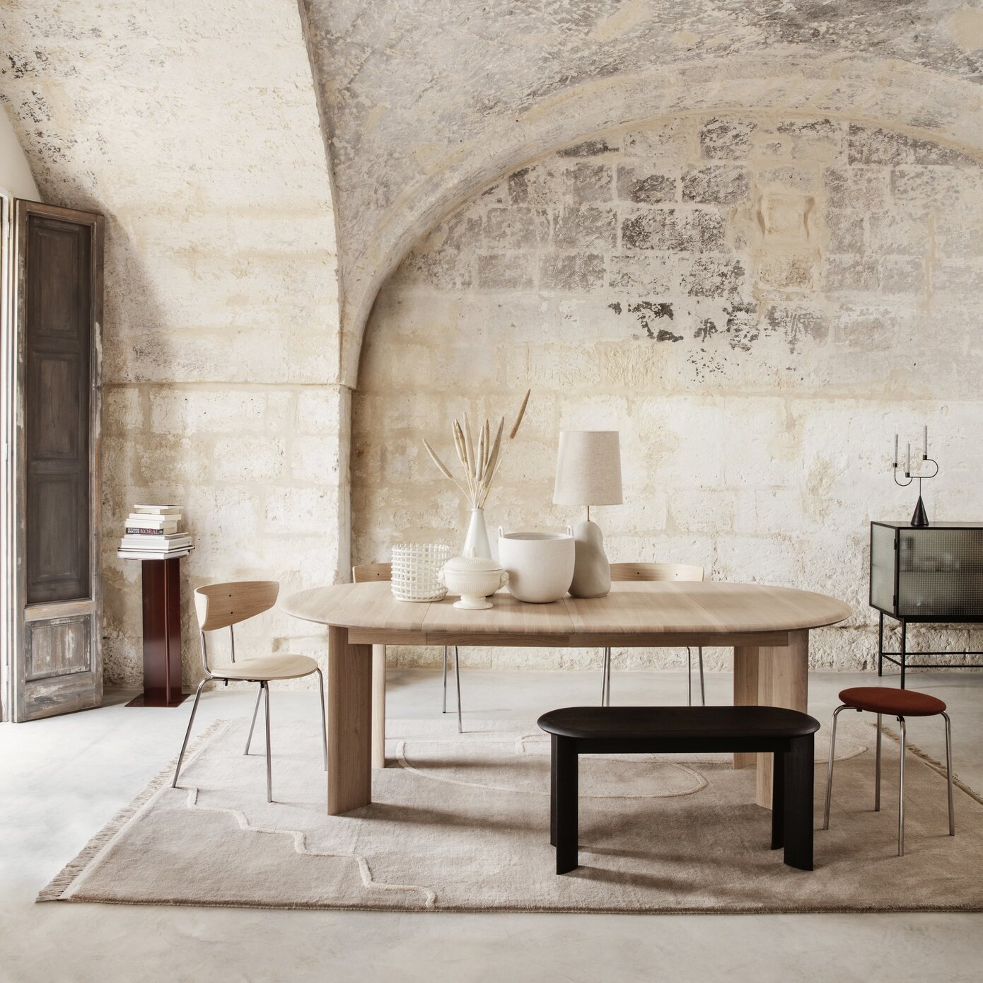 ferm living Bevel系列餐桌餐凳長凳北歐實木餐桌在類目 住宅傢俱, 桌類, 餐桌中 - 來自Buy2taobao.com提供專業的淘寶代購服務