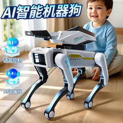 孩子点名要的礼物：AI编程机器狗