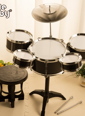 儿童架子鼓玩具初学者入门宝宝3岁迷你爵士鼓小孩5打鼓全套婴幼儿