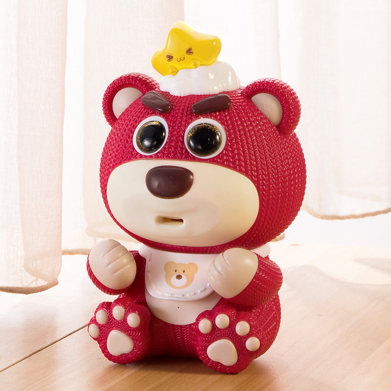 吃货毛线熊儿童故事机早教玩具3一6岁以上婴儿启蒙益智0宝宝1幼儿