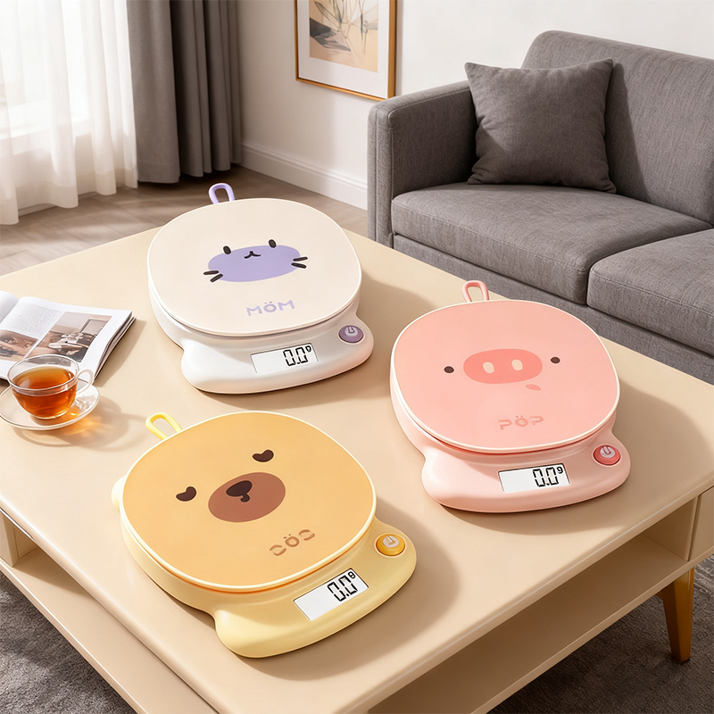 电子秤精准电子克称高精度家用小型厨房秤食品食物烘焙称克数称重