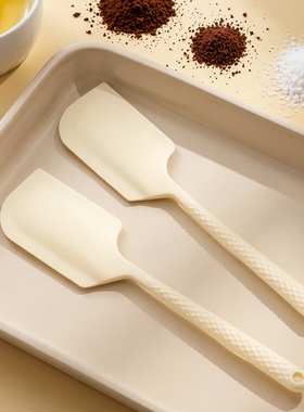 硅胶刮刀烘焙奶油一体式抹酱铲厨房耐高温大号家用刮勺软刮板烘焙