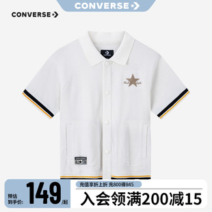 2024新款 秋男童大小童时尚 Polo衫 E011 converse匡威儿童装 CNVN