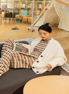 MACQNF新款2022秋冬气质韩版时尚休闲大牌羊毛外套女MQ80256/A