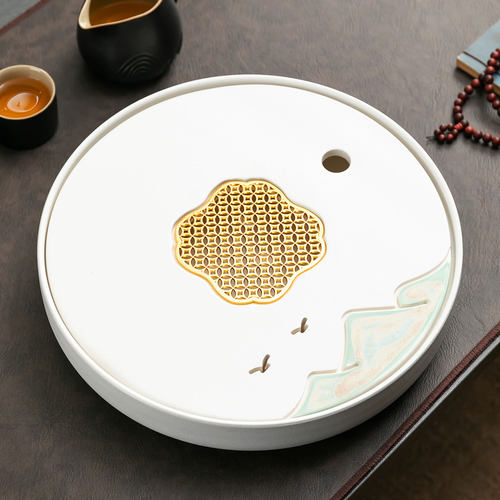 陶瓷茶盘小型沥储水式