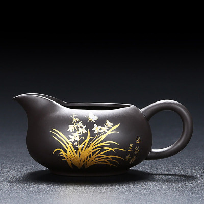 紫砂公道杯单个家用防烫大容量分茶器功夫匀杯茶海陶瓷泡茶杯分杯