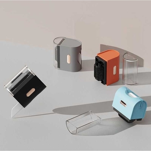 保密印章滚轮 快递单信件地址单据合同信息消除 拆快递小刀涂码笔