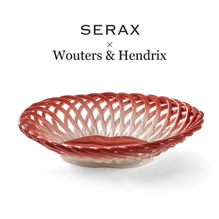 比利时Serax陶瓷编织果盘面包篮水果零食盘客厅茶几家用桌面收纳