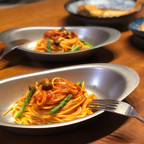 日本青芳制作所椭圆咖喱盘