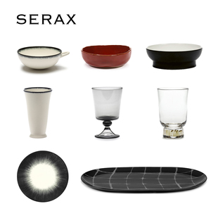 比利时Serax盘子陶瓷餐具餐盘马克杯玻璃杯红酒杯咖啡杯 微瑕清仓