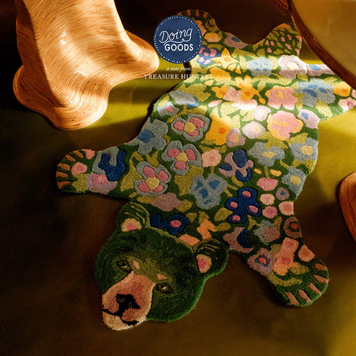 手工毯羊毛地垫客厅入户门垫脚垫