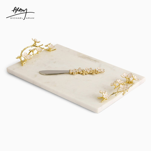 大理石托盘小碗筷子套装