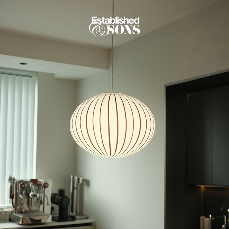 英国Established Sons Filigrana Light糖果吊灯客厅条纹卧室吊灯