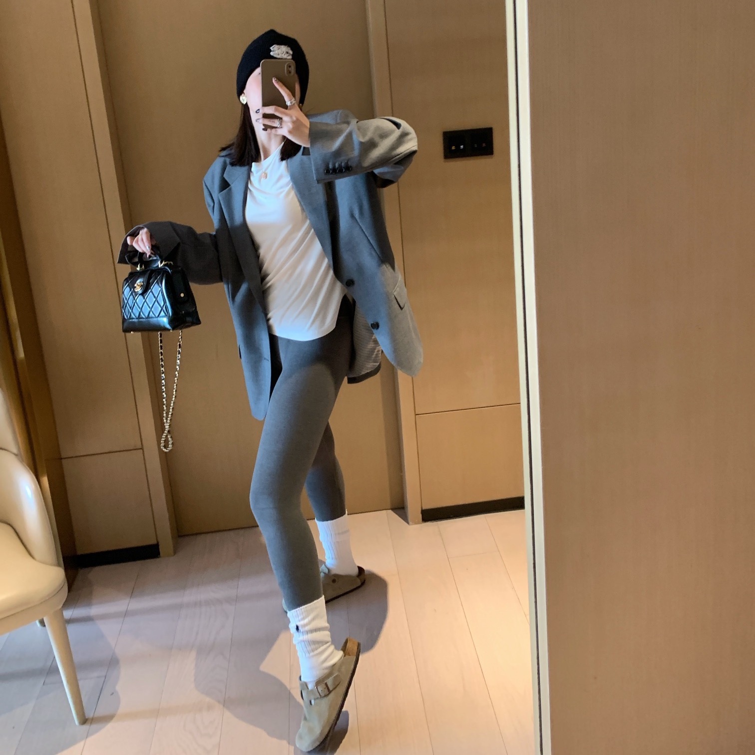 TR同款澳绒保暖显瘦打底裤