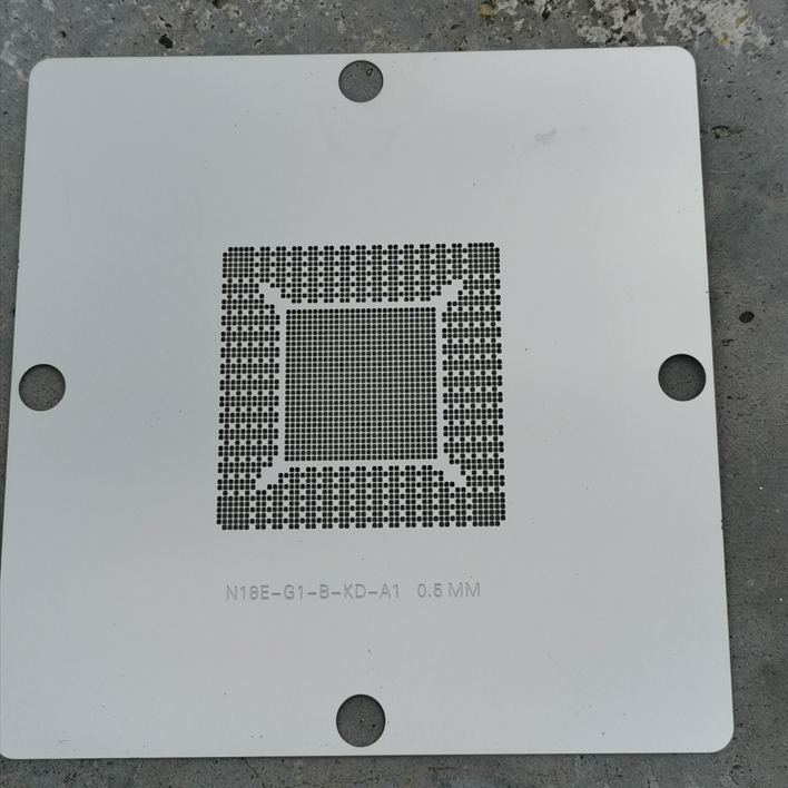 N18E-G1-B-KD-A1钢网 RTxX2080 2070 2060 GTX1660 显卡芯片钢网