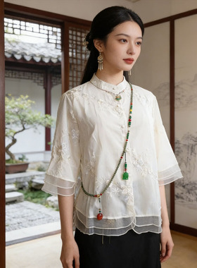 红依蜜蜡混和材质珠链子女