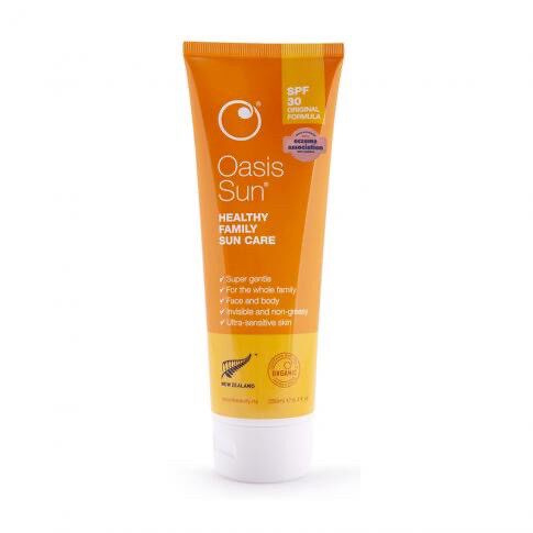 【有机防晒霜】OasisSun绿洲 SPF30+防晒霜 -250ml（孕 婴可用）