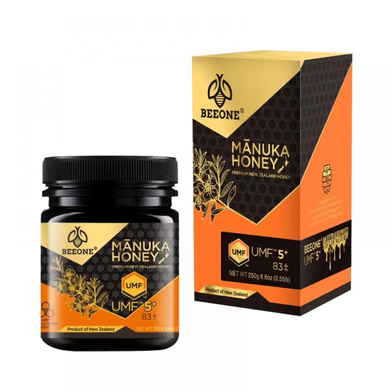 新西兰直邮BEEONE 麦卢卡蜂蜜 UMF5+250g调理肠 胃8+10+15+20+25+
