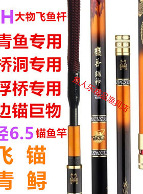 飞青鱼竿超硬黑坑高炮大物飞鱼杆