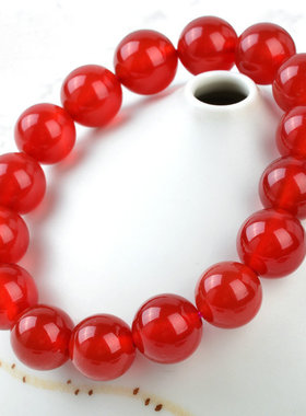 特价正品天然水晶圆珠玛瑙红玉髓